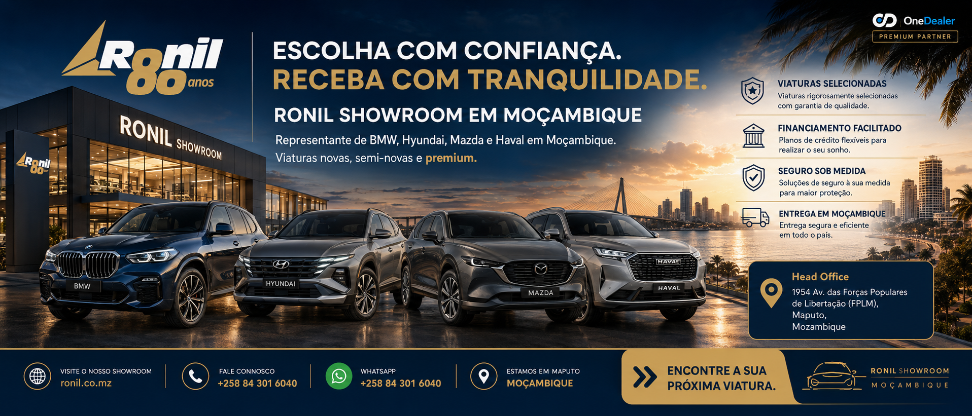 Ronil Auto banner